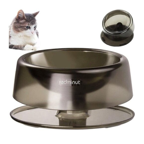 Raised Tilted Cat Food Bowl Non Slip Anti Vomiting Prevents Whiskers Fatigue New - Picture 1 of 6